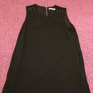 Barbell Detail Tank Dress